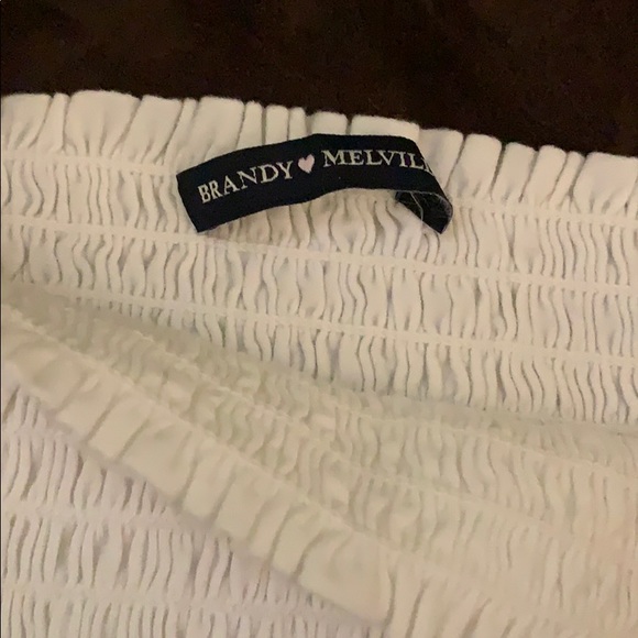 NWOT Brandy Melville White Tube Top - Picture 5 of 5
